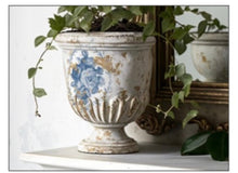 Load image into Gallery viewer, Paint Inlay Tromp L’Oeil Bleu