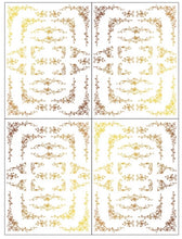 Load image into Gallery viewer, Si Belle Gold Gilded Transfer