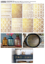 Load image into Gallery viewer, Emporium Gold Gilded Transfer