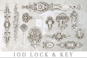 Lock & Key Decor Mould