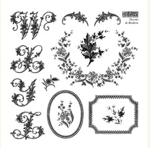 Load image into Gallery viewer, Dessins De Broderie Decor Stamp Box Set FOUR SHEETS