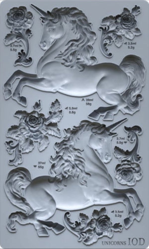 Unicorns Decor Mould