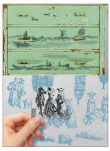 Load image into Gallery viewer, Rural Scenes Decor Stamp TWO SHEETS