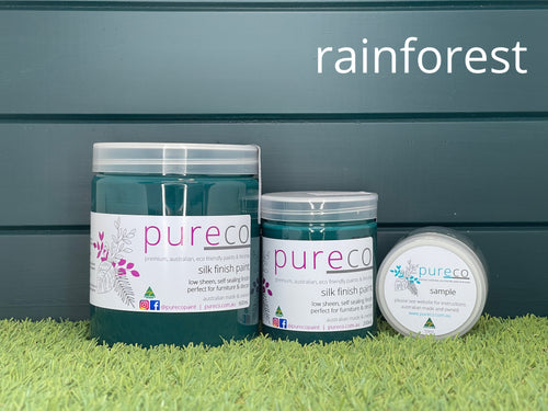 RAINFOREST Silk Paint