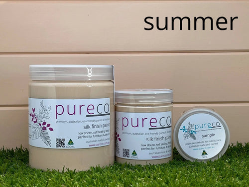 SUMMER Silk Paint