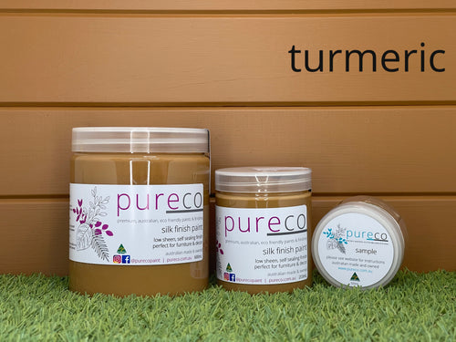 TURMERIC Silk Paint