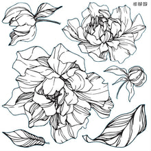 Load image into Gallery viewer, Peonies Decor Stamp