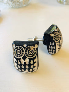 Owl Knob - Black