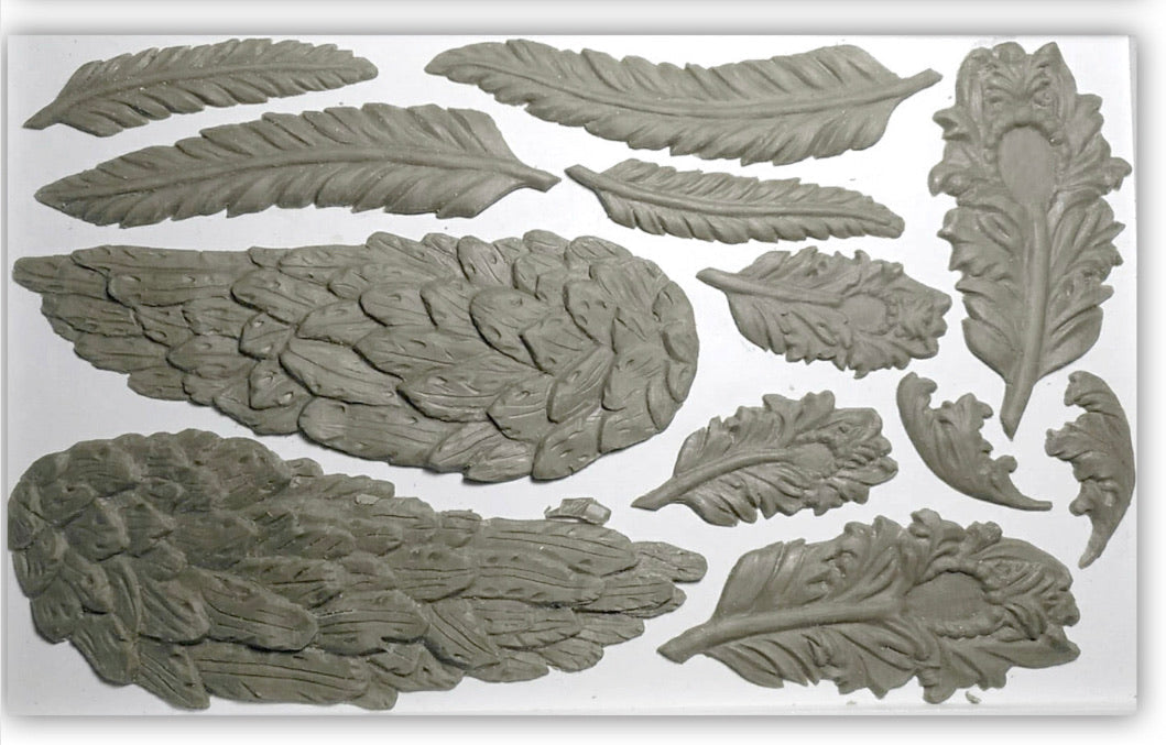 Wings & Feathers Decor Mould