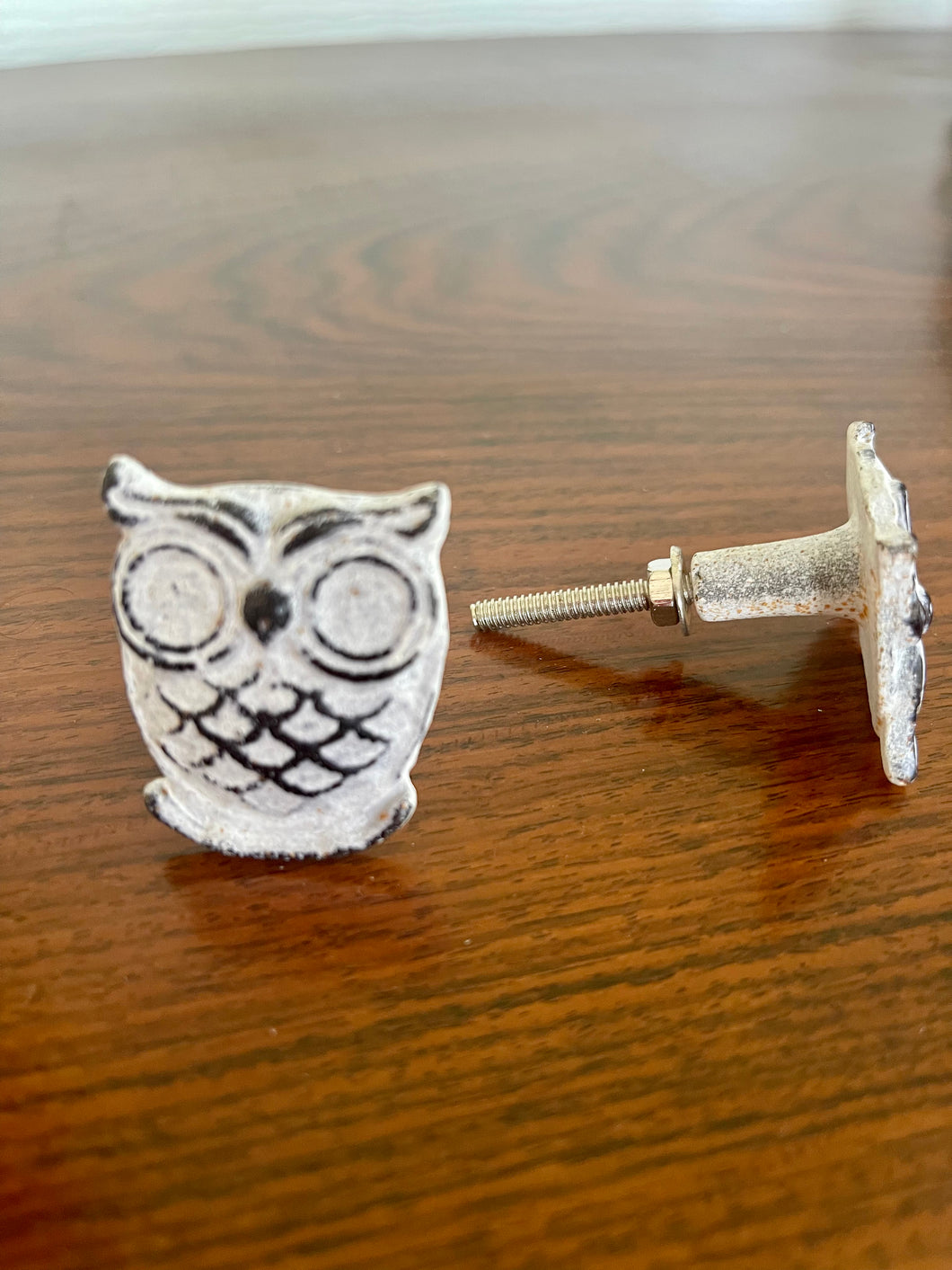 Owl Knob - White