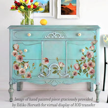 Load image into Gallery viewer, Painterly Florals Decor Transfer