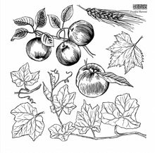 Load image into Gallery viewer, Fruitful Harvest Decor Stamp TWO SHEETS